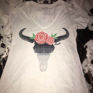 BOHO Ariah skull shirt